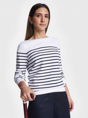 Pull long en maille épais Femme TOMMY HILFIGER à prix dégriffé !