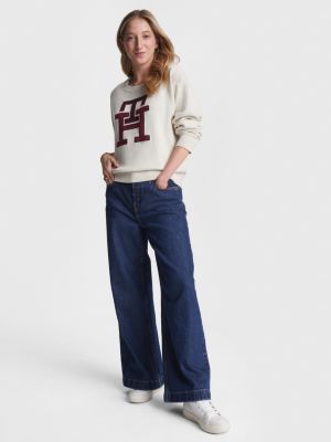 Tommy hilfiger best sale monogram sweater