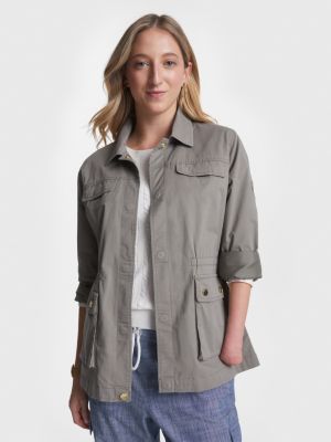 TOMMY HILFIGER khaki field coat – Loop Generation