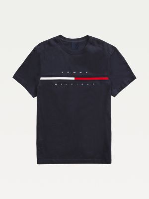 black tommy hilfiger shirt