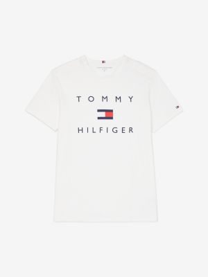 Adaptive Pure Cotton Logo T-Shirt | WHITE | Tommy Hilfiger