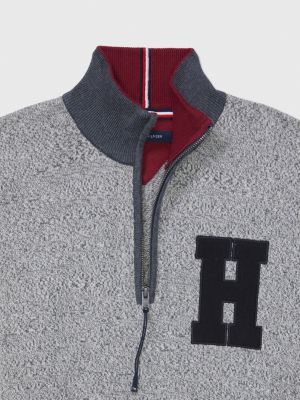 Mens zip hotsell funnel neck jumper