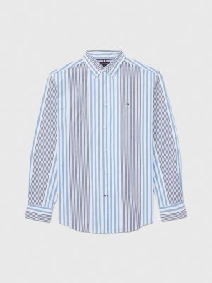 Chemise oversize Adaptive à poche plaquée Tommy Hilfiger en coloris Bleu