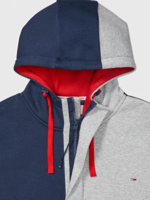 Felpa color clearance block tommy hilfiger