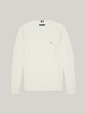 White jumper on sale tommy hilfiger