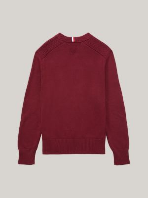 Mens tommy hilfiger on sale crew neck sweatshirt