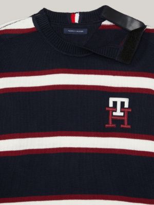 Tommy hilfiger gestreepte discount trui