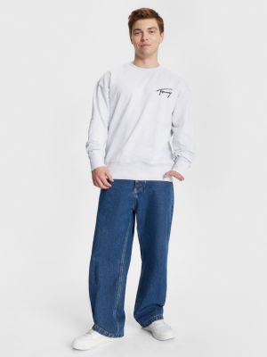 Adaptive Signature Crew Neck Sweatshirt Grey Tommy Hilfiger