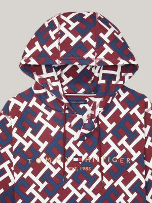 Tommy classics clearance hoodie met monogram