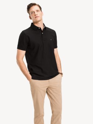 Rubashka Polo Chernyj Tommy Hilfiger