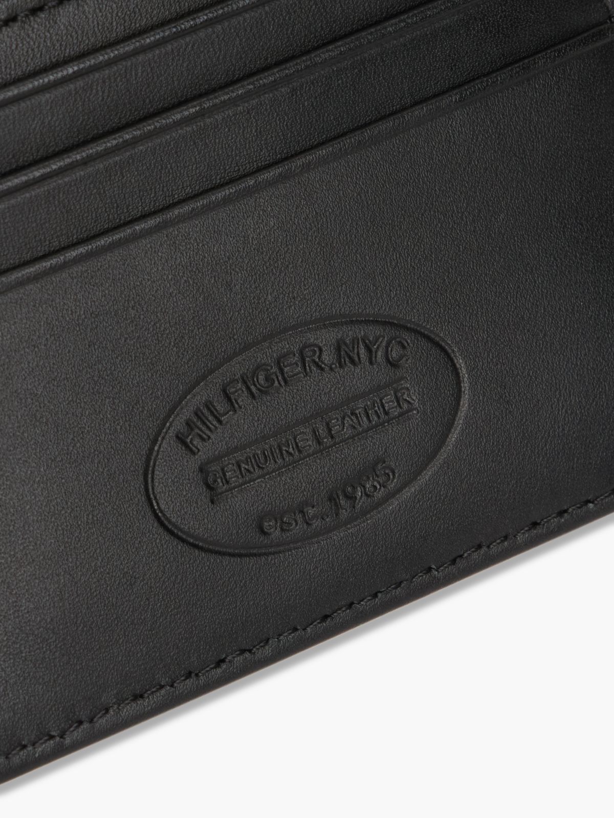 Leather Card Holder — Black