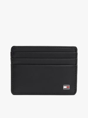 Leather Card Holder | BLACK | Tommy 