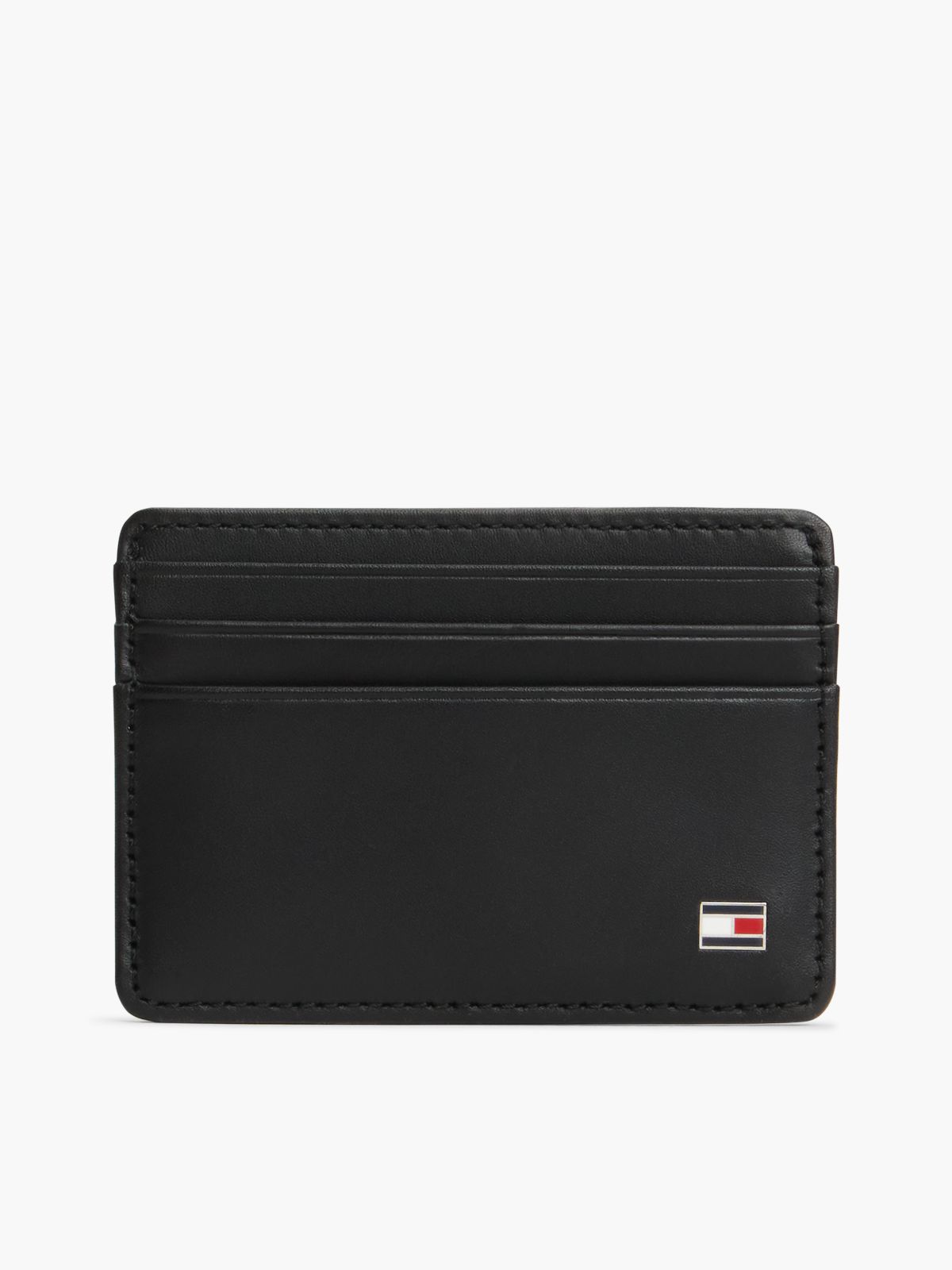 Leather Card Holder — Black