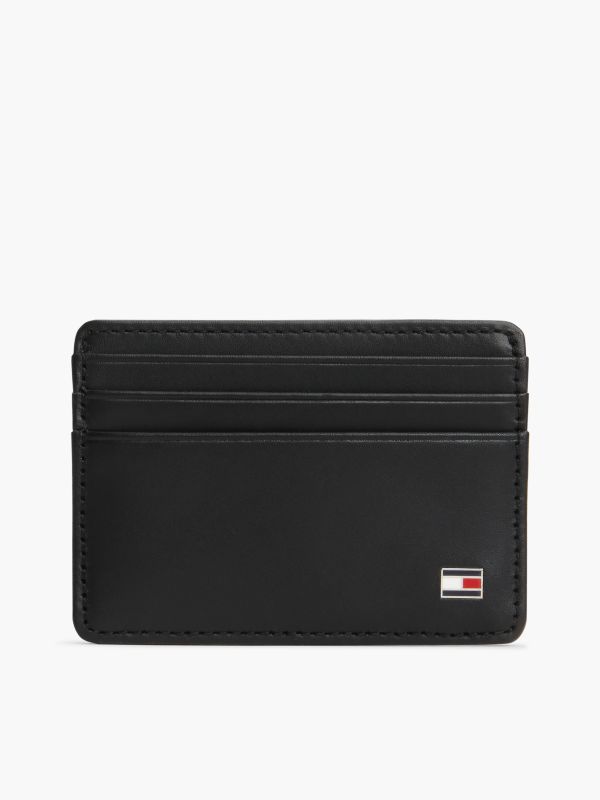 Leather Card Holder — Black