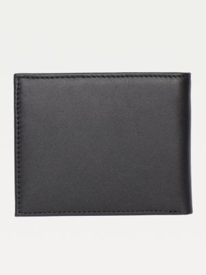 Small Embossed Bifold Wallet | Black | Tommy Hilfiger