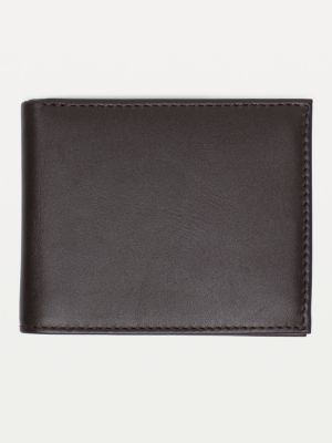 Small Embossed Bifold Wallet | Brown | Tommy Hilfiger