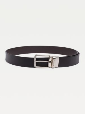 tommy hilfiger men's leather reversible belt