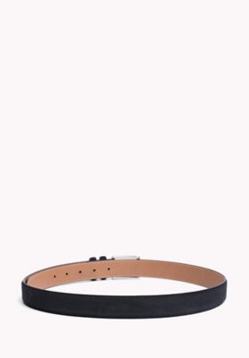 Anthoni Crown Cintura Uomo Automatica In Pelle Regolabile, Larghezza 3.5 Cm, Senza Fori, Argento - 2