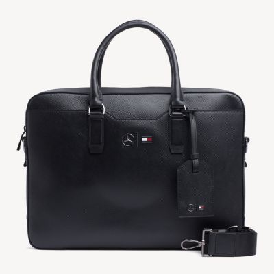 Tommy Hilfiger Mercedes Benz Computer Bag, Black, One size