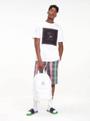 tommy x lewis hamilton oversized monogram t shirt