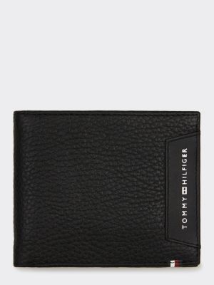 tommy hilfiger leather wallets mens