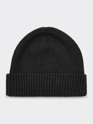 tommy hilfiger small flag beanie