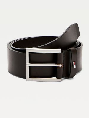 Hampton Leather Belt BROWN Tommy Hilfiger