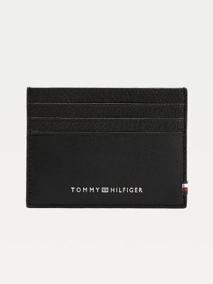 tommy hilfiger leather card holder