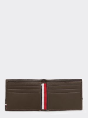 tommy hilfiger wallets brown