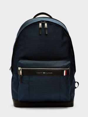 tommy hilfiger logo backpack