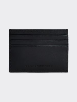 tommy hilfiger leather card holder