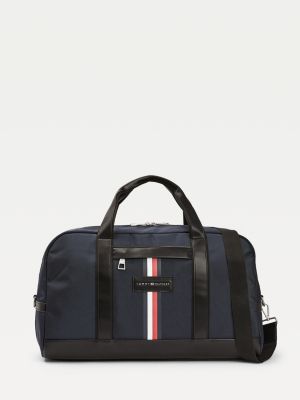 tommy hilfiger duffle bag leather