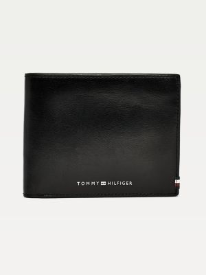 tommy hilfiger leather wallets mens