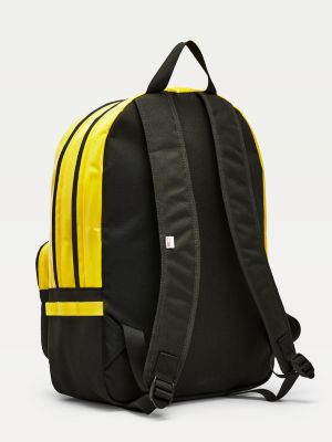yellow tommy hilfiger backpack