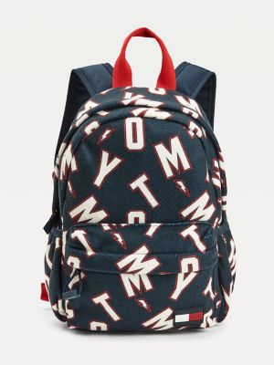 blue tommy hilfiger backpack