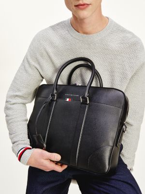 tommy hilfiger leather handbag