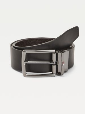 Denton Reversible Adjustable Leather Belt | MULTI | Tommy Hilfiger