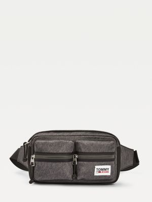 tommy jeans white bum bag