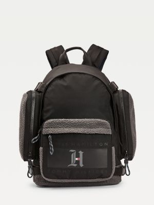 Lewis Hamilton Fleece Detail Backpack 