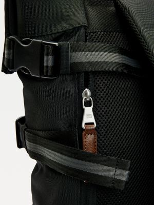 tommy hilfiger roll top backpack