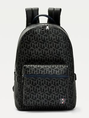 tommy hilfiger monogram backpack