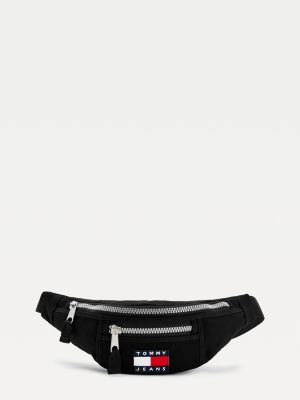tommy jeans bum bag white