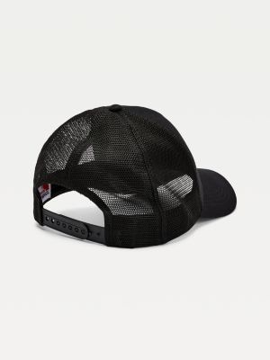 Logo Trucker Hat | BLACK | Tommy Hilfiger