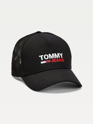 Logo Trucker Hat | BLACK | Tommy Hilfiger