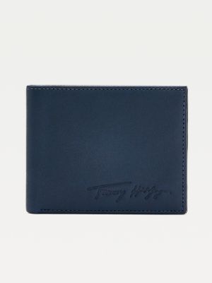 tommy hilfiger canvas wallet