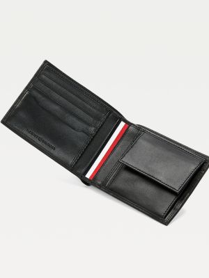 tommy hilfiger black wallet