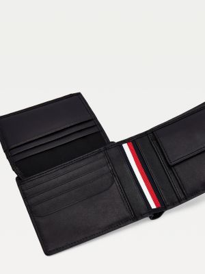 tommy hilfiger small embossed bifold wallet