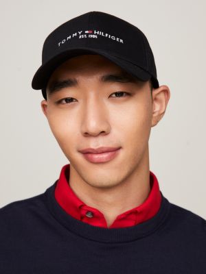 Black tommy outlet hilfiger hat