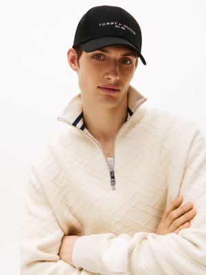 TH Established Baseball-Cap aus Bio-Baumwolle | Schwarz Hilfiger | Tommy