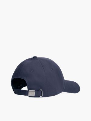 blue th established baseball-cap aus bio-baumwolle für herren - tommy hilfiger
